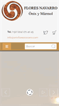 Mobile Screenshot of onixfloresnavarro.com